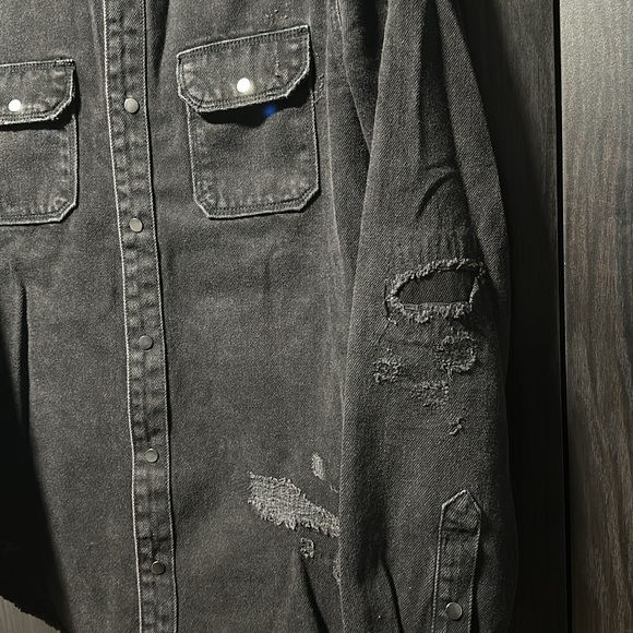 Zara Denim Shirt - Picture 3 of 4